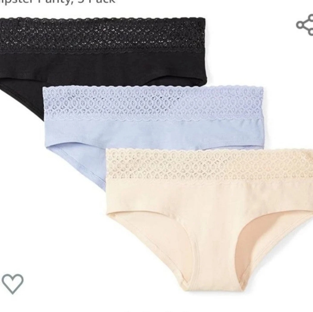 New in bag hipster panties XL